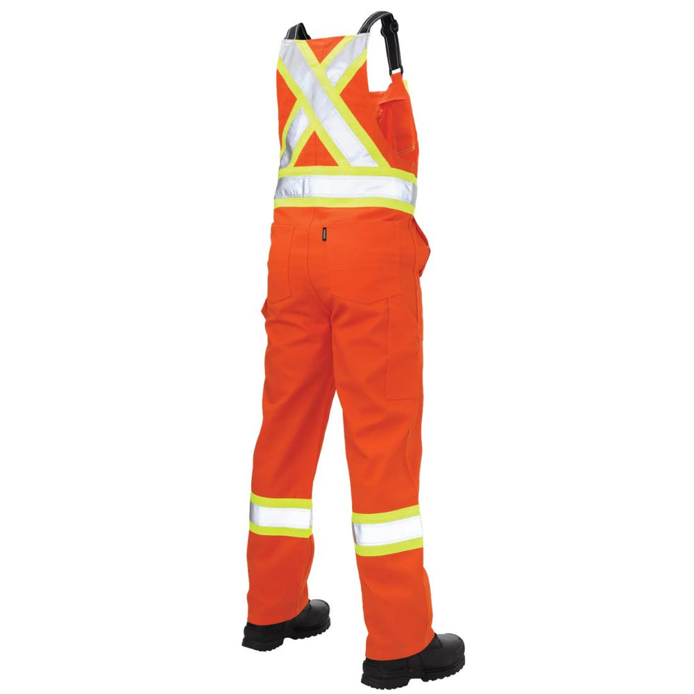 Tough Duck Men’s Twill Unlined CSA Safety Bib Overall S769