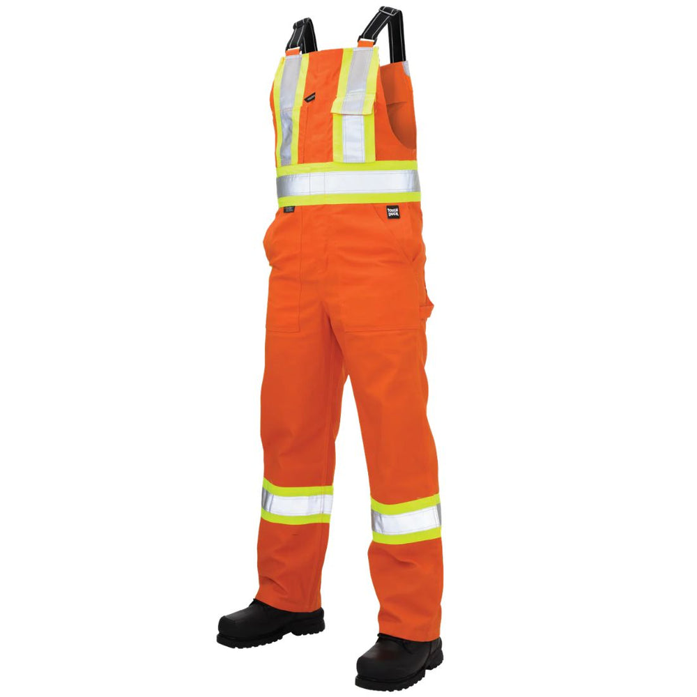 Tough Duck Men’s Twill Unlined CSA Safety Bib Overall S769