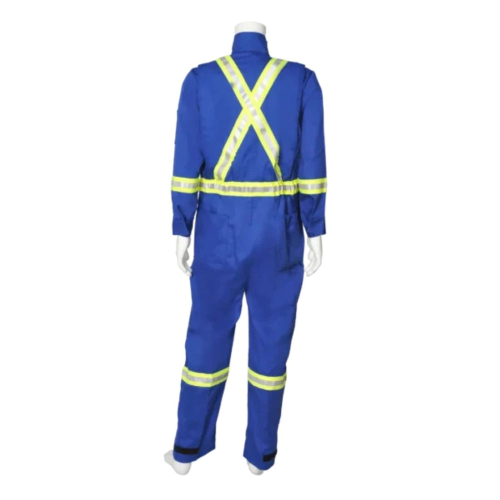 Viking Men's FR Unlined Hi-Vis Coveralls 40677 - Blue