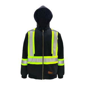 Viking Men's Firewall FR® Hi-Vis Full-Zip Hoodie 64H122200 - Black