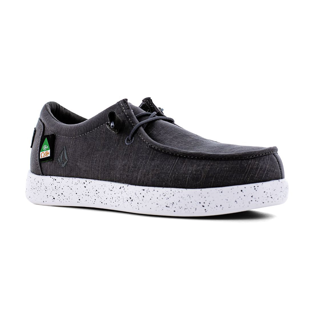 Volcom Chill Women's Composite Toe Safety CSA Slip-On Skate Shoe VC30803F - Grey