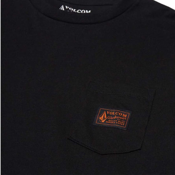 Volcom Men's Certifico Short Sleeve T-Shirt A3522509 - Black