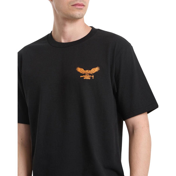 Volcom Men's Hammered Split Short Sleeve T-Shirt A3512605 - Black