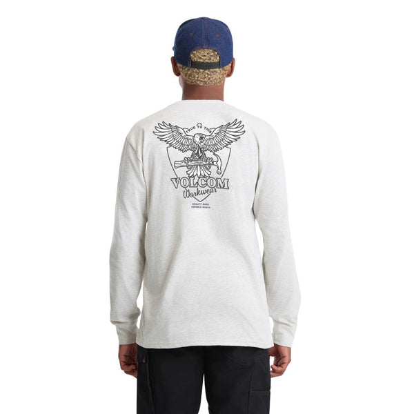 Volcom Men's Long Sleeve Hammered Shirt A3612600