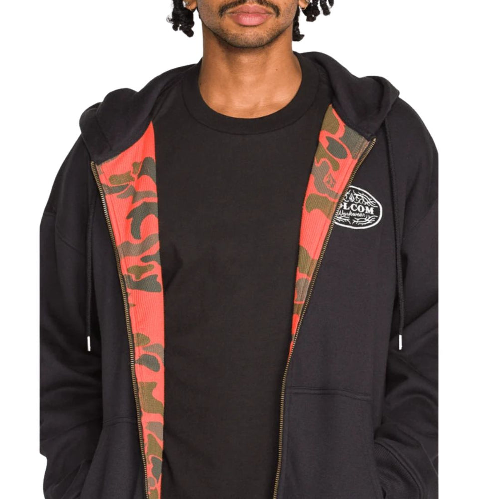 Volcom Men's On The Hunt Full Zip Work Hoodie A4832621