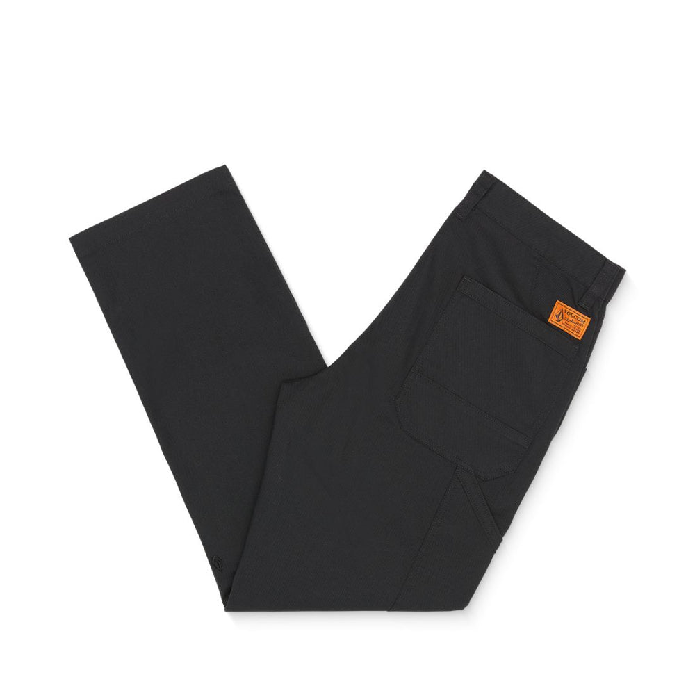 Volcom Gage Men's Canvas Work Pant A1142400 - Black