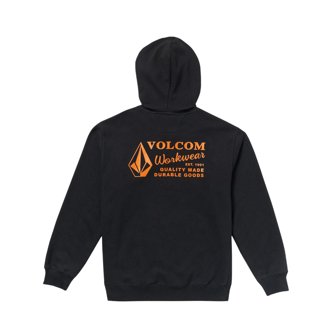 Volcom Men's Graphic Pullover Work Hoodie A4132503 - Black