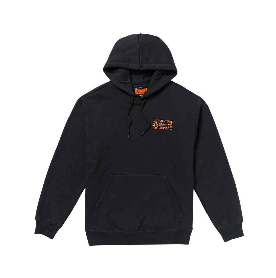 Volcom Men's Graphic Pullover Work Hoodie A4132503 - Black