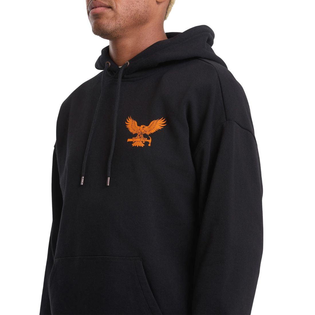 Volcom Men's Hammer Pullover Work Hoodie A4112602 - Black