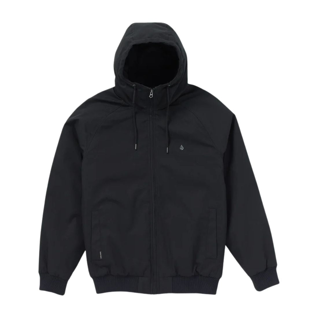 Volcom Men's Hernan 10K Insulated Hooded Jacket A17324408 - Black