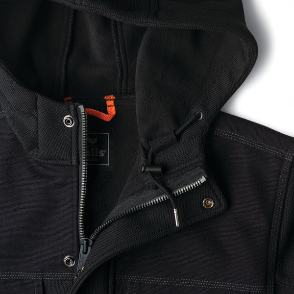 Walls Men's Bridgeport Rugged Flex Knit Work Jacket - Black YJ12