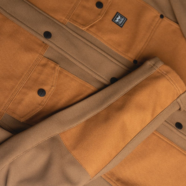 Walls Men's Bridgeport Rugged Flex Knit Work Jacket Brown YJ12 Work