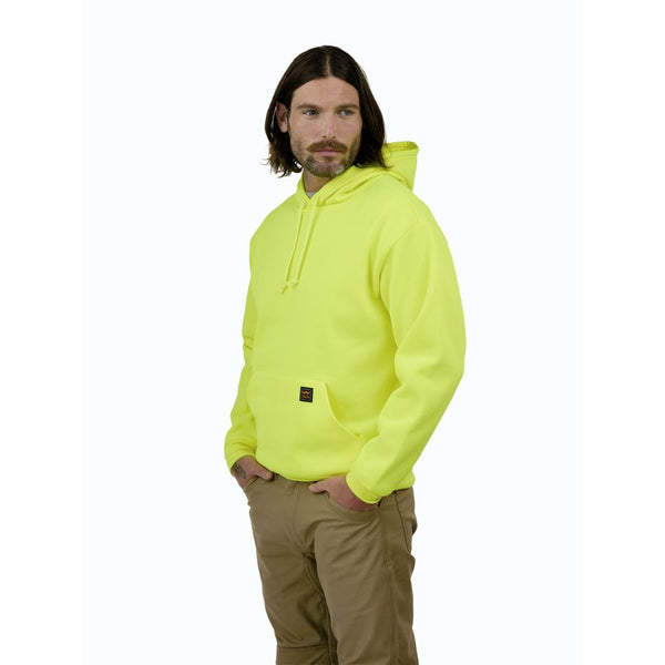 Walls Men's Enhanced Visibility Pullover Work Hoodie YW20 - Yellow