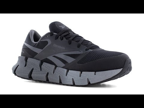 Reebok FloatZig Unisex Work Composite Toe Safety CSA Shoe IB3031 Grey