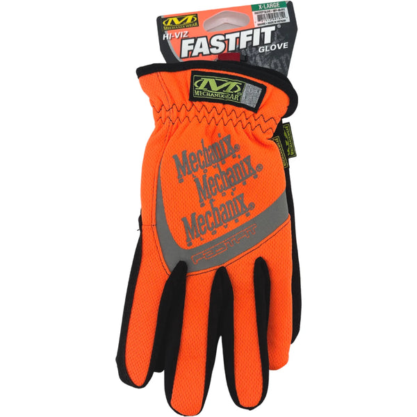 Mechanix Hi-Vis Orange Fastfit Gloves