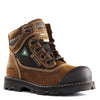 Royer Men's 6" Composite Toe Safety Boot - Brown Leather 10-8420