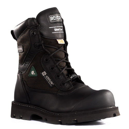 Royer Men's Black 8" Nylon Composite Toe Safety Boots