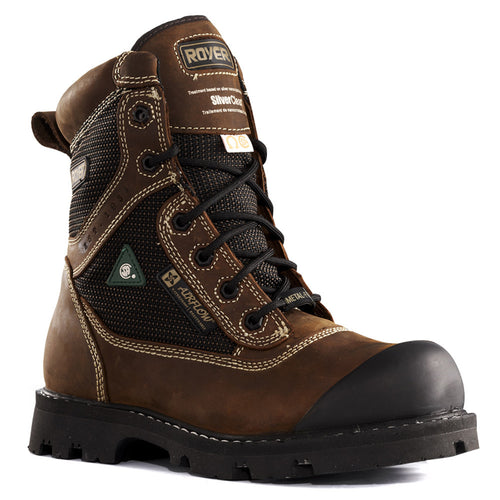 Royer 8" Brown Leather Composite Toe Safety Boot