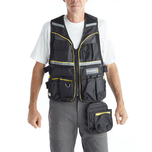Terra Multi Pocket Reflective Mesh Tool Vest 103530BLK