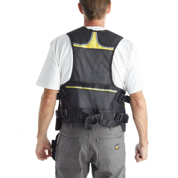 Terra Multi Pocket Reflective Mesh Tool Vest 103530BLK