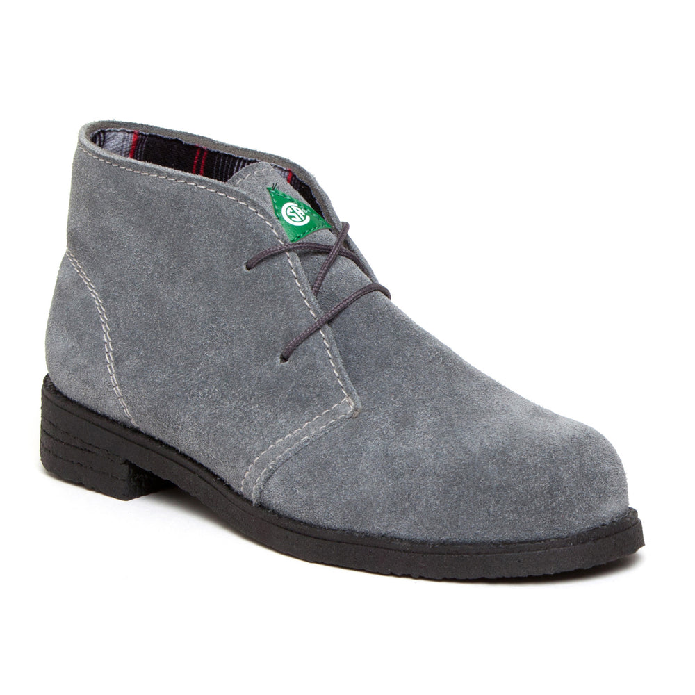 Feather Desert Grey Women's Steel Toe Suede Work Boot