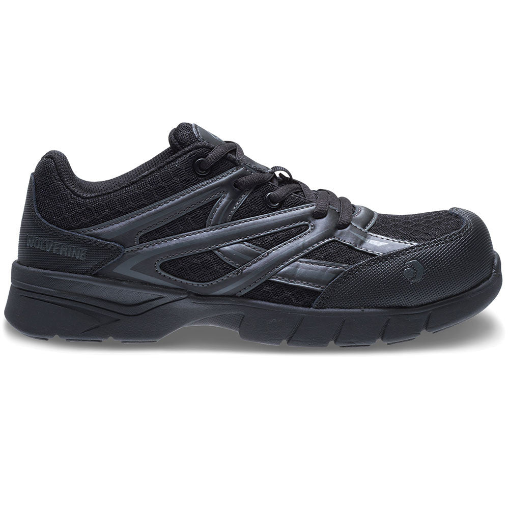 Wolverine Jetstream CSA Women's Athletic Composite Toe Shoes - Black
