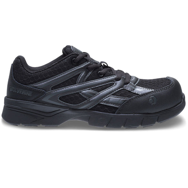 Wolverine Jetstream CSA Women's Athletic Composite Toe Shoes - Black