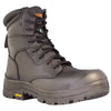 STC Morgan Men's 8" Composite Toe Leather Work Boot - black