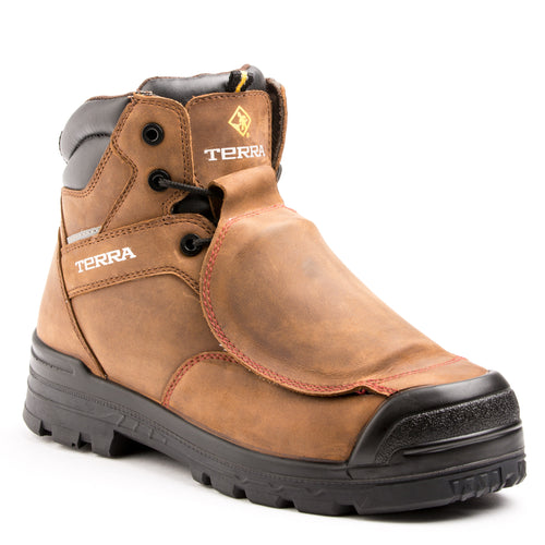 Terra 6" Barricade Metatarsal Work Safety Boot With Composite Toe 