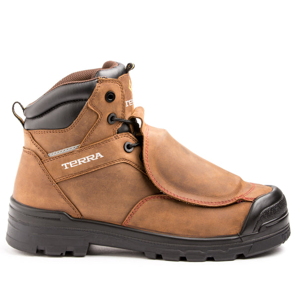 Terra 6" Barricade Metatarsal Work Safety Boot With Composite Toe 