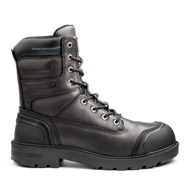Kodiak Blue Plus Men's 8" Aluminum Toe Work Safety Boot - Black