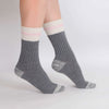 Women's 2PK Wool Blend Work Socks - Pink
