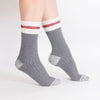 Women's 2PK Wool Blend Work Socks - Red
