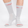 Kodiak Men's 2PK Cotton Crew Sock - Grey