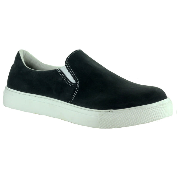 Mellowwalk Jessica Women's Slip On Steel Toe Work Shoe