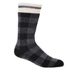Kodiak Men's Insulated Plaid Sock - Black/Grey