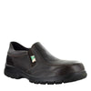 Mellow Walk Quentin Men's Metal Free Composite Toe Slip On Work Shoe - Brown 541128