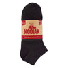 6 PK Kodiak Ankle Work Socks - Black