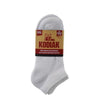 6 PK Kodiak Ankle Work Socks - White