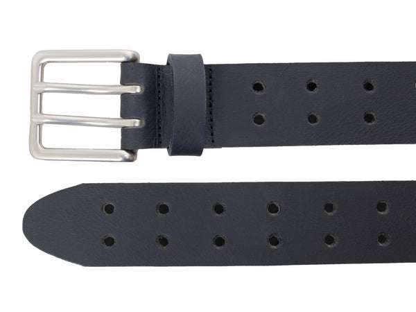 38mm Double Perf/Prong Buckle - belt and buckle