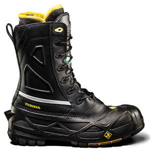 Terra Crossbow Men's Waterproof Winter Safety Boot with Composite Toe