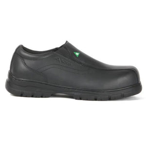 Acton Club Men's Steel Toe Slip-On Leather Work Shoes - A9264-11