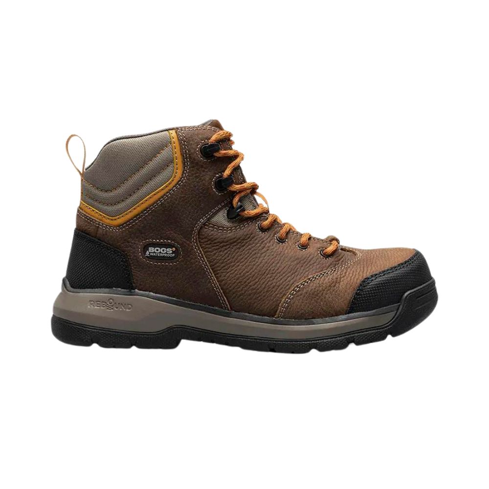 BOGS Bedrock II Men’s 6" Composite Toe Waterproof Leather Work Boot 72835PP