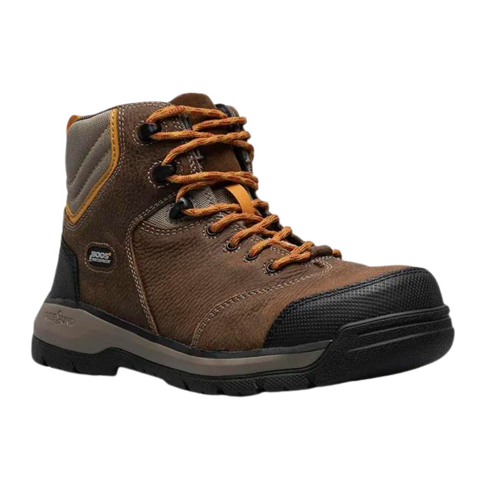 BOGS Bedrock II Men’s 6" Composite Toe Waterproof Leather Work Boot 72835PP