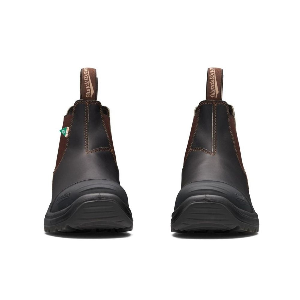 Blundstone 167 Unisex Slip-on Steel Toe Work Safety Boot with Rubber