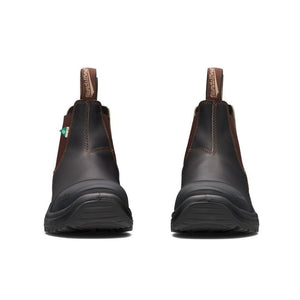Blundstone 167 - Greenpatch CSA Rubber Toe Cap Unisex Steel Toe Work Boot - Stout Brown