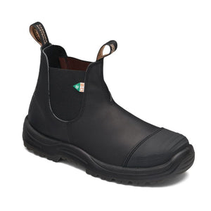 Blundstone 168 - Greenpatch CSA Unisex Rubber Toe Cap Steel Toe Work Boot - Black