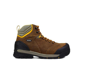 BOGS Bedrock Men’s 6" Composite Toe BROWN Leather Work Boot