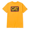 CAT Diesel Power Short Sleeve Men's Work T-Shirt 1510451- Yellow