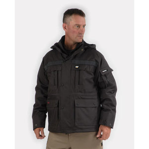 CAT Men's Insulated Work Winter Parka -  Graphite W11432